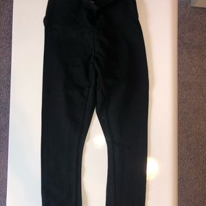 Black high waisted leggings